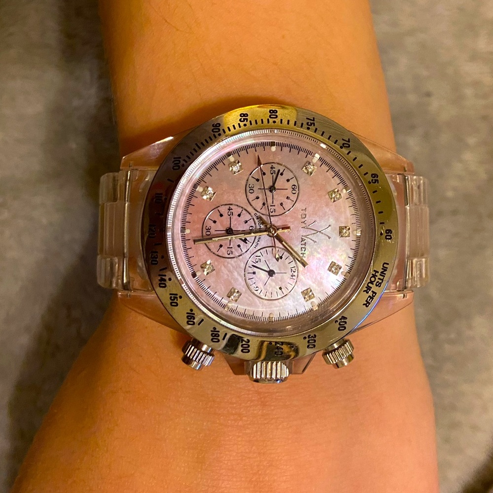 Pearl face ToyWatch brand watch - dress it up or down